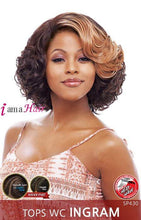 Load image into Gallery viewer, Vanessa TOPS WC INGRAM- Synthetic Express Swissilk Lace Wider C Side Part Lace Front Wig
