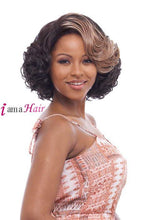 Load image into Gallery viewer, Vanessa TOPS WC INGRAM- Synthetic Express Swissilk Lace Wider C Side Part Lace Front Wig
