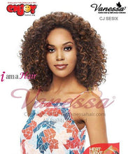 Cargar imagen en el visor de la galería, Vanessa CJ SESIX - Peluca sintética ENJOY FASHION Full
