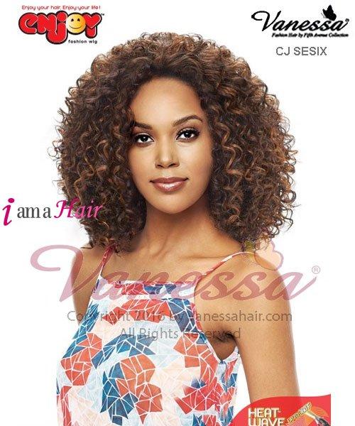 Vanessa CJ SESIX - Peluca sintética ENJOY FASHION Full