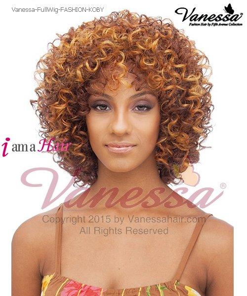 Peluca completa Vanessa KOBY - Peluca completa sintética FASHION