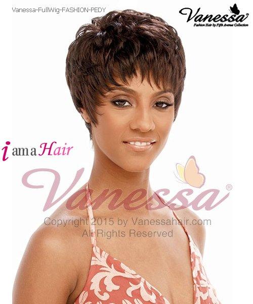 Peluca completa Vanessa PEDY - Peluca completa sintética FASHION