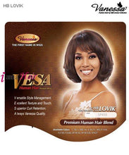 Cargar imagen en el visor de la galería, Vanessa HB LOVIK - Mezcla de cabello humano Vesa Premium Blend Peluca completa
