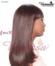 Cargar imagen en el visor de la galería, Vanessa Full Wig HB SAMY - Human Blend Premium Human Hair Blend Peluca completa

