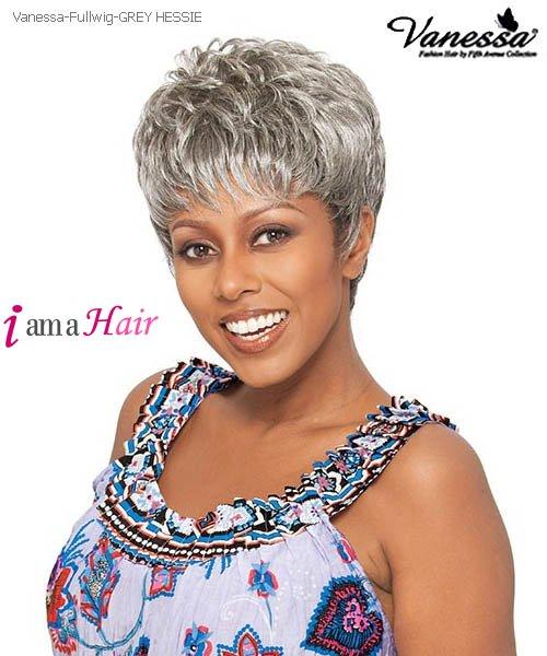 Vanessa Full Wig GREY HESSIE - Synthetic  Full Wig