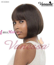 Cargar imagen en el visor de la galería, Vanessa Full Wig HH AGNES - Peluca completa de cabello humano 100% cabello humano
