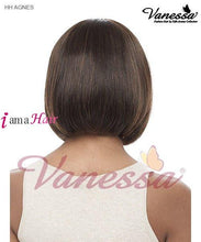 Cargar imagen en el visor de la galería, Vanessa Full Wig HH AGNES - Peluca completa de cabello humano 100% cabello humano
