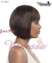 Cargar imagen en el visor de la galería, Vanessa Full Wig HH AGNES - Peluca completa de cabello humano 100% cabello humano
