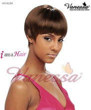 Cargar imagen en el visor de la galería, Vanessa Full Wig HH ALBA - Cabello humano Peluca completa 100% cabello humano
