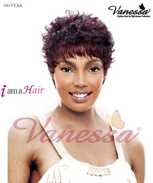 Vanessa Full Wig HH FEXA - Human Hair 100% Human Hair Full Wig