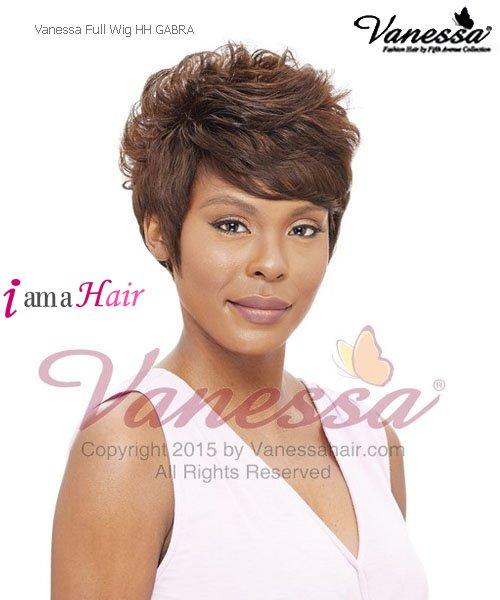 Vanessa Full Wig HH GABRA - Peluca completa de cabello humano