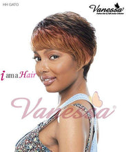Cargar imagen en el visor de la galería, Vanessa Full Wig HH GATO - Peluca completa de cabello humano 100% cabello humano
