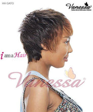 Cargar imagen en el visor de la galería, Vanessa Full Wig HH GATO - Peluca completa de cabello humano 100% cabello humano

