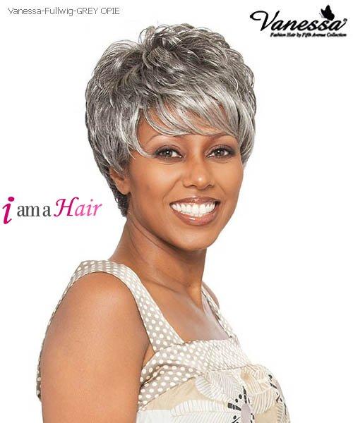 Vanessa Full Wig GREY OPIE - Synthetic  Full Wig