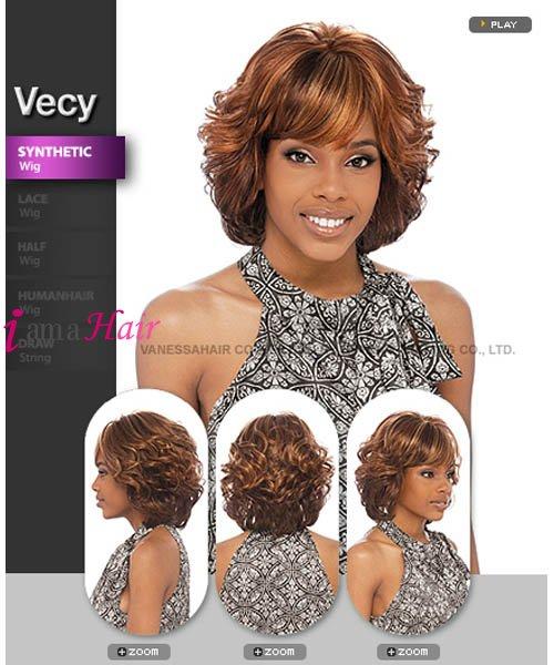 Vanessa Fifth Avenue Collection Synthetic Full Wig - VECY