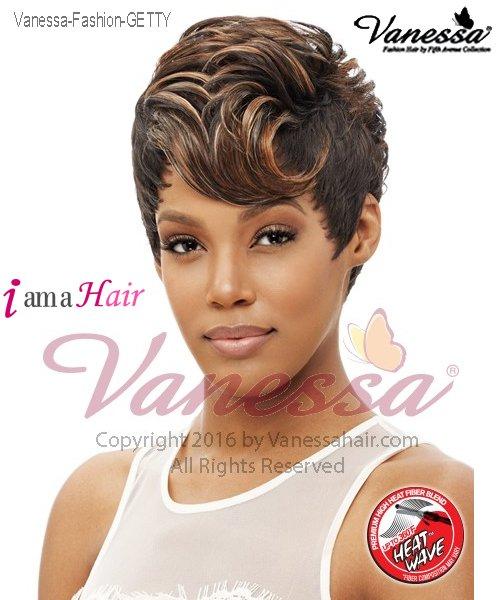 Vanessa Full Wig GETTY - Synthetic FASHION Full Wig