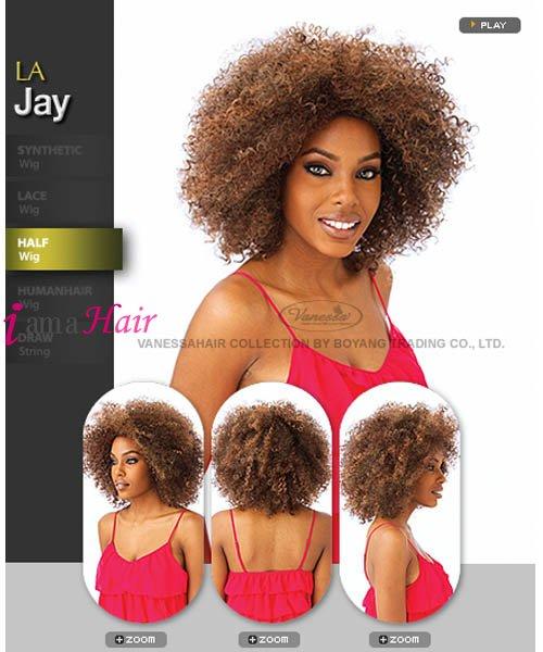 Vanessa Fifth Avenue Collection Synthetic Half Wig - LA JAY
