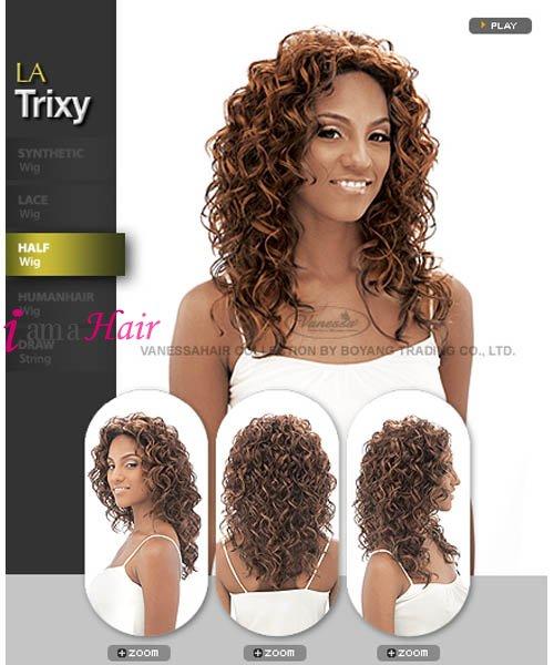 Vanessa Fifth Avenue Collection Synthetic Half Wig - LA TRIXY