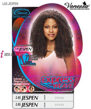 Load image into Gallery viewer, Vanessa Half Wig LAS JESPEN - Synthetic EXPRESS WEAVE Half Wig

