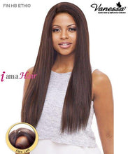 Load image into Gallery viewer, Vanessa  FIN HB ETHIO - Human Hair Blend Infinity Flex Part Lace Front Wig
