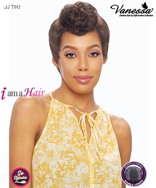 Vanessa JJ TIKI - Synthetic Party Lace Double J Parts Lace Front Wig