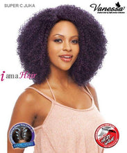 Cargar imagen en el visor de la galería, Vanessa SUPER C JUKA - Peluca sintética SUPER C-SIDE LACE PART Lace Front
