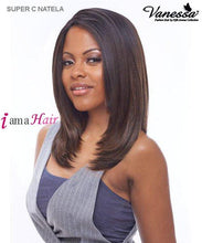 Load image into Gallery viewer, Vanessa SUPER C NATELA - Synthetic SUPER C-SIDE LACE PART Lace Front Wig
