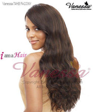 Load image into Gallery viewer, Vanessa Lace Front Wig T4HB FACONY - Human Hair Blend Swissilk Lace Honey-4 Lace Front Wig
