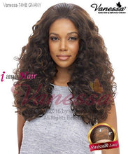 Load image into Gallery viewer, Vanessa Lace Front Wig T4HB GIVANY - Human Hair Blend Swissilk Lace Honey-4 Lace Front Wig
