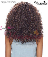 Cargar imagen en el visor de la galería, Peluca con malla frontal Vanessa TCHB MALVEX - Mezcla de cabello humano C-SIDE LACE PART Peluca con malla frontal
