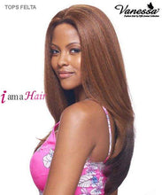 Load image into Gallery viewer, Vanessa TOPS FELTA - Synthetic Express Swissilk Lace Front Wig
