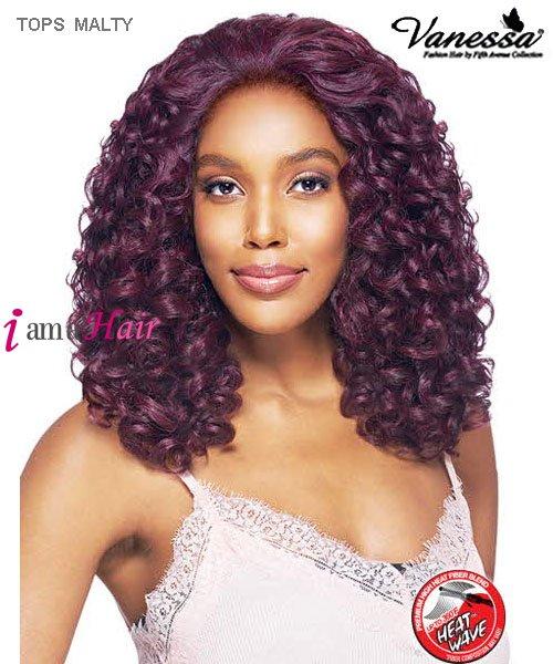 Vanessa TOPS MALTY - Synthetic Express Swissilk Lace Front Wig