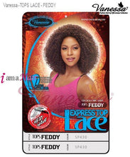 Cargar imagen en el visor de la galería, Peluca con malla frontal Vanessa TOPS LACE FEDDY - Peluca sintética EXPRESS con malla frontal
