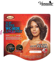 Load image into Gallery viewer, Vanessa TOPS WC PENDA - Synthetic Express Swissilk Lace Wider C Side Part Lace Front Wig
