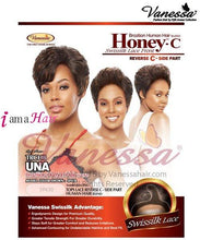 Load image into Gallery viewer, Vanessa TRCHB UNA - Human Hair Blend HONEY-C Lace Front Wig
