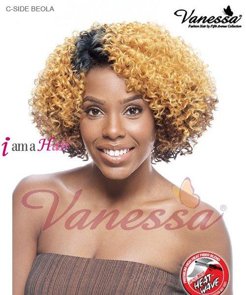 Vanessa Lace Front Wig BEOLA - Synthetic SUPER C-SIDE LACE PART Lace Front Wig