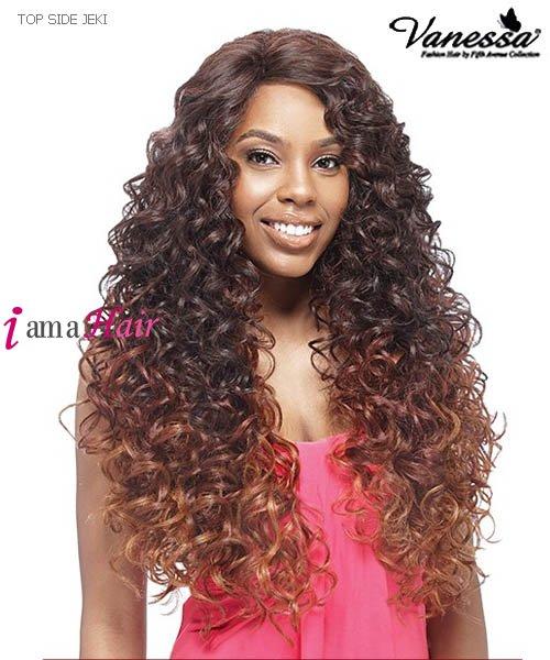 Vanessa Lace Front Wig TOP SIDE JEKI - Futura Synthetic  Lace Front Wig
