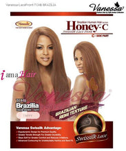 Cargar imagen en el visor de la galería, Peluca con malla frontal Vanessa TCHB BRAZILIA - Peluca con malla frontal de cabello humano
