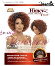 Load image into Gallery viewer, Vanessa Lace Front Wig TCHB CAMBIX - Human Hair Blend  Lace Front Wig
