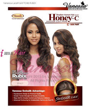 Load image into Gallery viewer, Vanessa Lace Front Wig TCHB RUBIX - Human Hair Blend  Lace Front Wig
