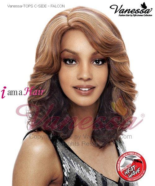 Vanessa Lace Front Wig TOPS C-SIDE FALCON   - Synthetic  Lace Front Wig