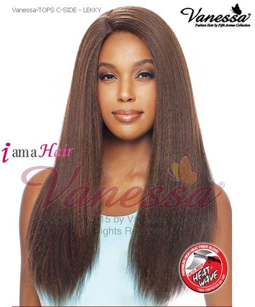 Vanessa Lace Front Wig TOPS C-SIDE LEKKY   - Synthetic  Lace Front Wig