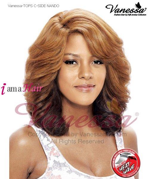 Vanessa Lace Front Wig TOPS C-SIDE NANDO   - Synthetic  Lace Front Wig