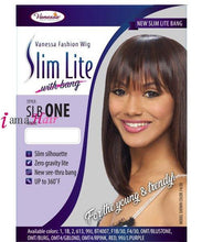 Load image into Gallery viewer, Vanessa  Synthetic Slim Lite Bang Full Wig - SLB ONE
