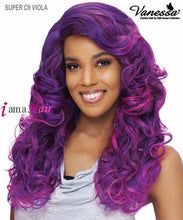 Load image into Gallery viewer, Vanessa Lace Front Wig  SUPER C9 VIOLA - Synthetic C-SIDE LACE PART Lace Front Wig
