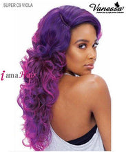 Load image into Gallery viewer, Vanessa Lace Front Wig  SUPER C9 VIOLA - Synthetic C-SIDE LACE PART Lace Front Wig
