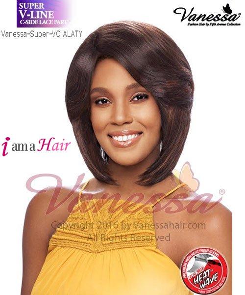 Vanessa Full Wig ANASTA - Synthetic SUPER V-LINE C-SIDE LACE PART Full Wig