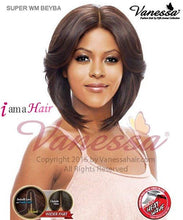 Load image into Gallery viewer, Vanessa  SUPER WM BEYBA - Synthetic WIDER LACE PART Full Wig

