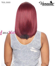 Load image into Gallery viewer, Vanessa T5XL BISS - Human Hair Blend Honey-5 Hand-Tied Swiss Silk Deep Lace Front Wig
