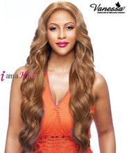 Load image into Gallery viewer, Vanessa Human Hair Blend Honey Hand-Tied Fixed Part Lace Front Wig - T88HB LILIAN
